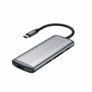 Многопортовый адаптер Xiaomi Mi HAGiBiS Grey (UC39-PDMI)