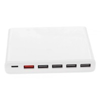 Сетевое зарядное устройство Xiaomi Mi Charger 6 USB Quick Charge 60W White (GDS4076CN)