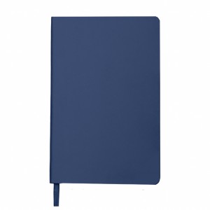 Ежедневник недатированный SIMPLY FIRM, А5, синий, кремовый блок, в линейку