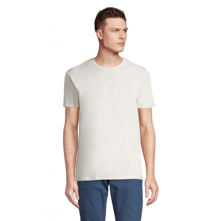 Футболка мужская IMPERIAL, молочный, 2XL, 100% хлопок, 190 г/м2