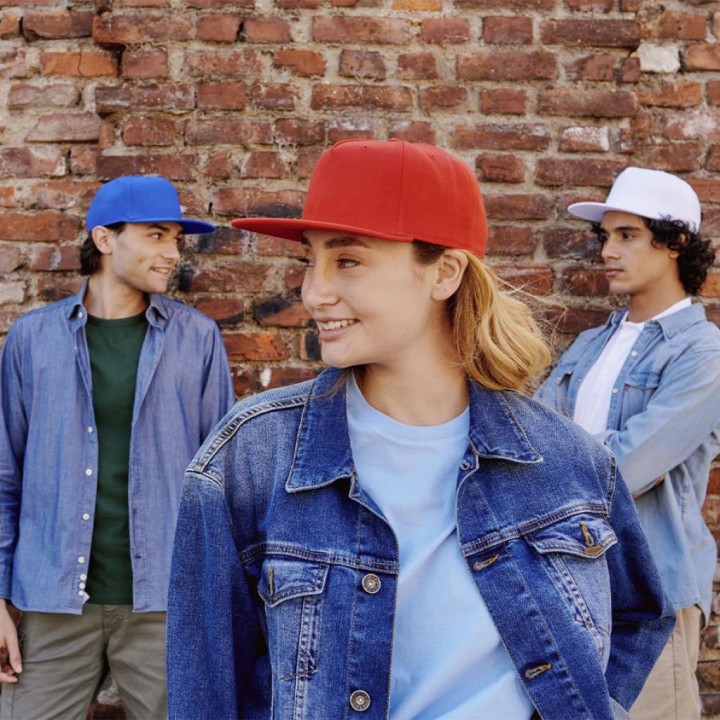 Бейсболка SNAP FIVE-S, 5 клиньев, пластиковая застежка