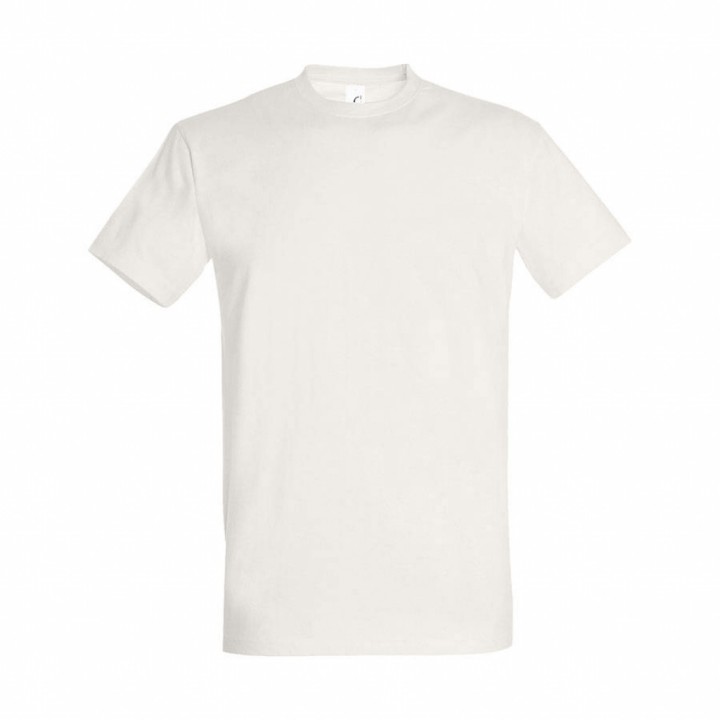 Футболка мужская IMPERIAL, молочный, 2XL, 100% хлопок, 190 г/м2