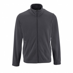 Толстовка на молнии мужская NORMAN MEN, темно-серый_3XL, 100% п/э, 220 г/м2
