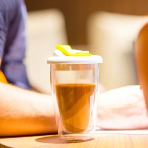 Термокружка с двойным стеклом Xiaomi Portable With Double Glass Coffee Cup (EBWB02MSK)