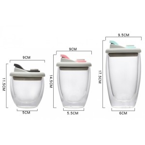 Термокружка с двойным стеклом Xiaomi Portable With Double Glass Coffee Cup (EBWB02MSK)