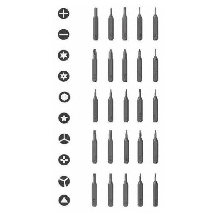 Аккумуляторная отвертка Xiaomi i DUKA/AtuMan E1 Electric Precisoon Screwdriver Set 25 in 1
