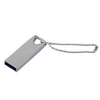 USB 3.0-флешка на 64 Гб с мини чипом и отверстием для цепочки