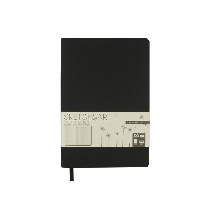Скетчбук А5 "Sketch & Art", soft-touch