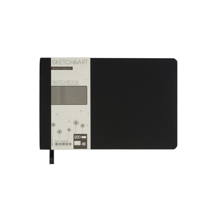 Скетчбук А5 «Sketch & Art» 200 г/м2, soft-touch