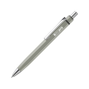 Ручка металлическая шариковая шестигранная «Six»