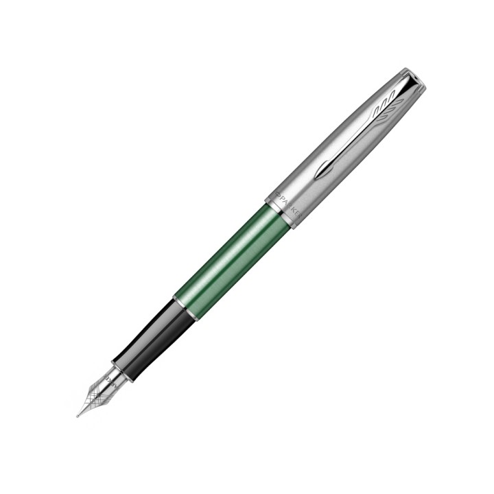 Ручка перьевая Parker «Sonnet Essentials Green SB Steel CT»
