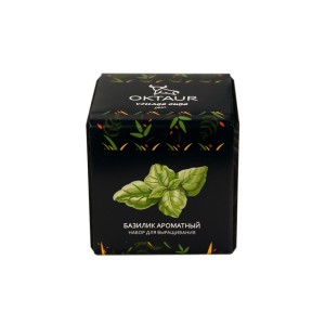 Набор для выращивания «Small village cube «Базилик ароматный»
