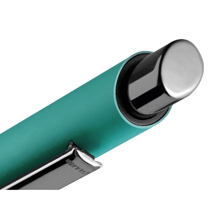 Металлическая шариковая ручка «Ellipse gum» soft touch с зеркальной гравировкой