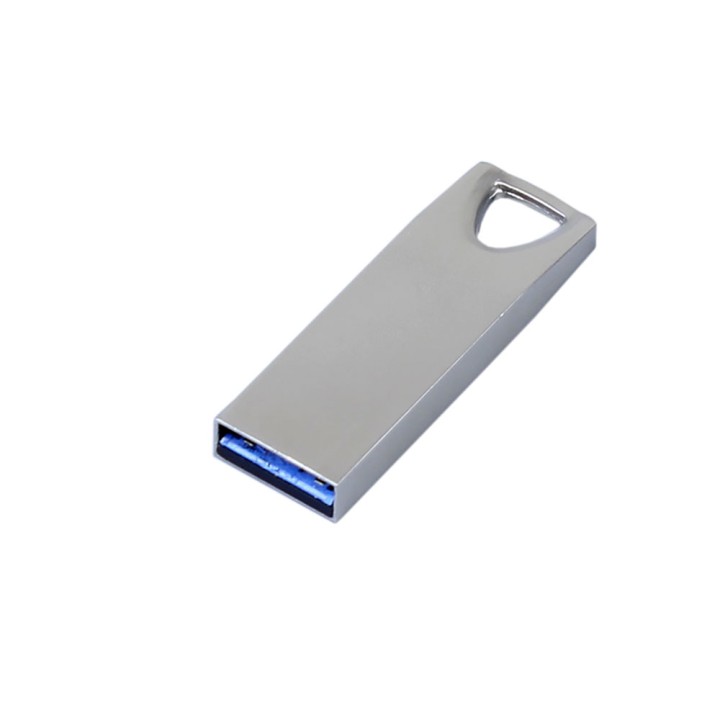 USB 2.0-флешка на 4 Гб с мини чипом и отверстием для цепочки