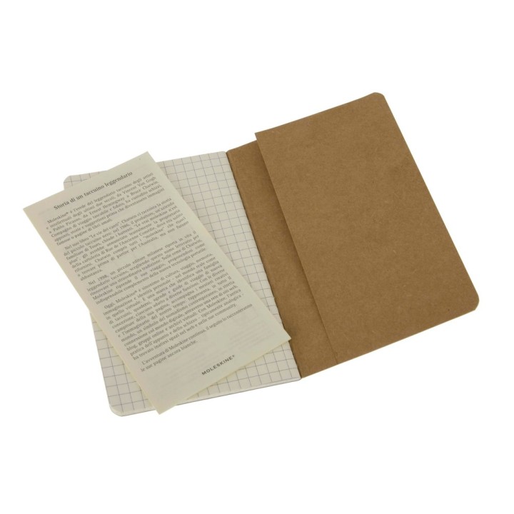Набор записных книжек А6 Cahier (в клетку)