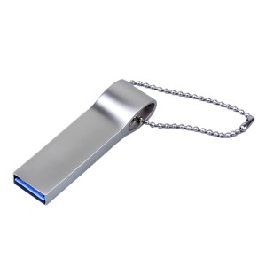 USB 3.0-флешка на 16 Гб с мини чипом и боковым отверстием для цепочки