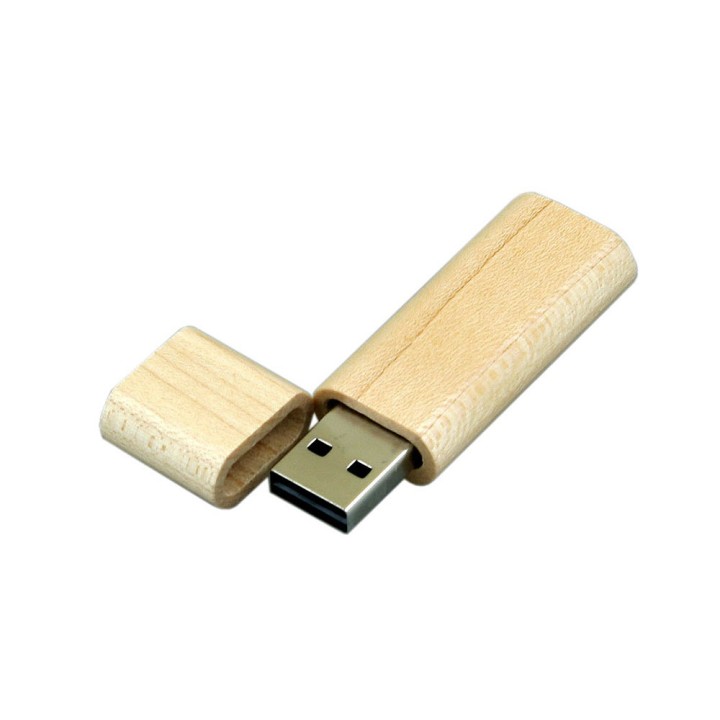 USB 3.0- флешка на 64 Гб эргономичной прямоугольной формы с округленными краями