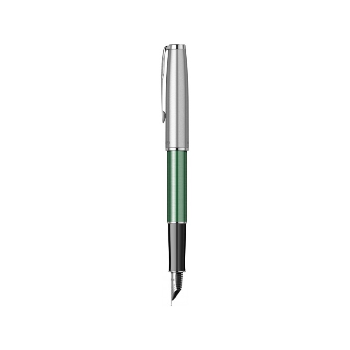 Ручка перьевая Parker «Sonnet Essentials Green SB Steel CT»