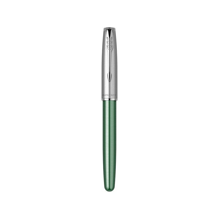 Ручка перьевая Parker «Sonnet Essentials Green SB Steel CT»