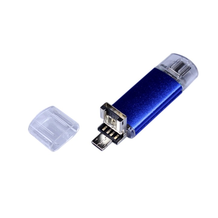 USB 2.0/micro USB/Type-C- флешка на 16 Гб