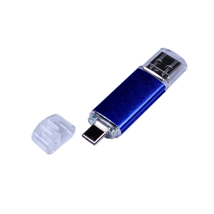 USB 2.0/micro USB/Type-C- флешка на 16 Гб