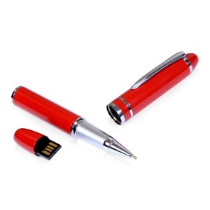 USB 2.0- флешка на 16 Гб в виде ручки с мини чипом