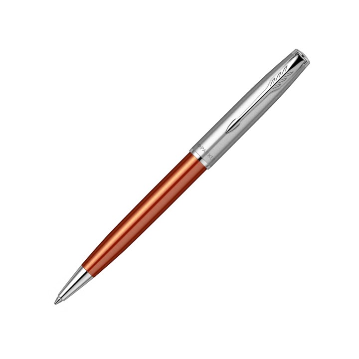 Ручка шариковая Parker «Sonnet Essentials Orange SB Steel CT»