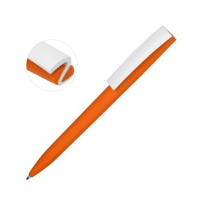 Ручка пластиковая soft-touch шариковая «Zorro»