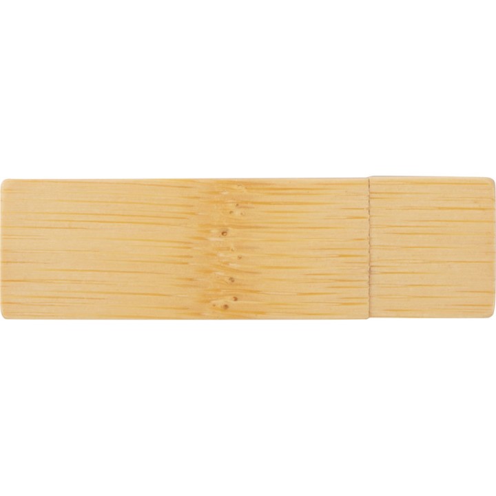 USB 2.0- флешка на 32 Гб c подсветкой логотипа «Bamboo LED»