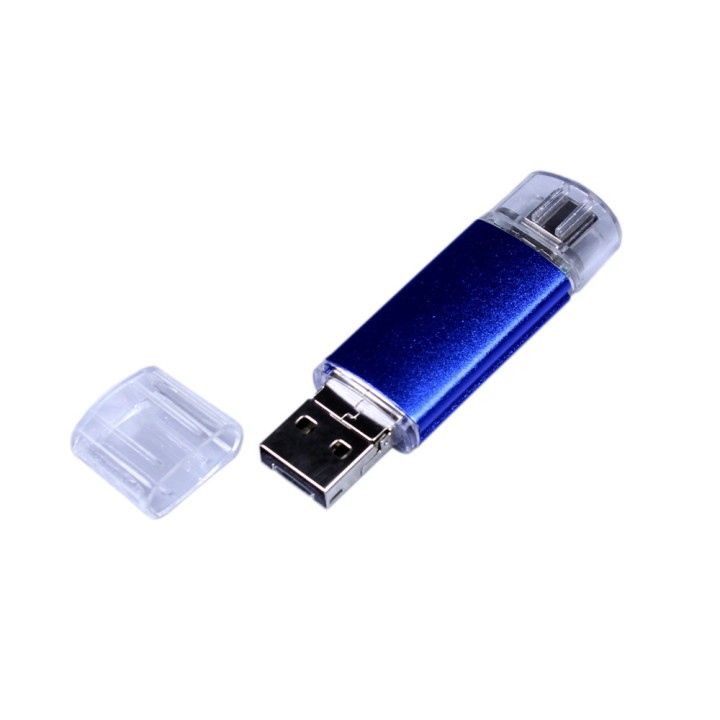 USB 2.0/micro USB/Type-C- флешка на 16 Гб