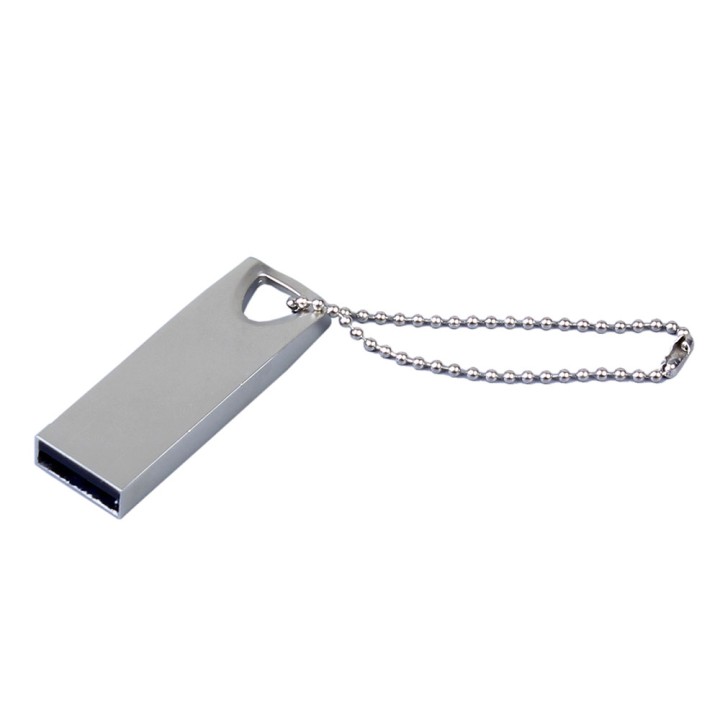 USB 2.0-флешка на 8 Гб с мини чипом и отверстием для цепочки