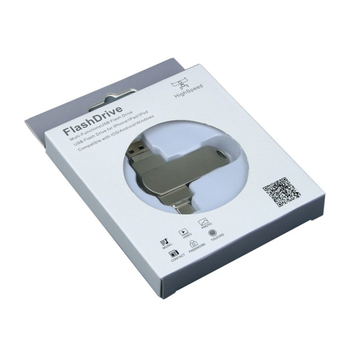 USB 3.0-флешка на 64 Гб для айфона 3 в 1