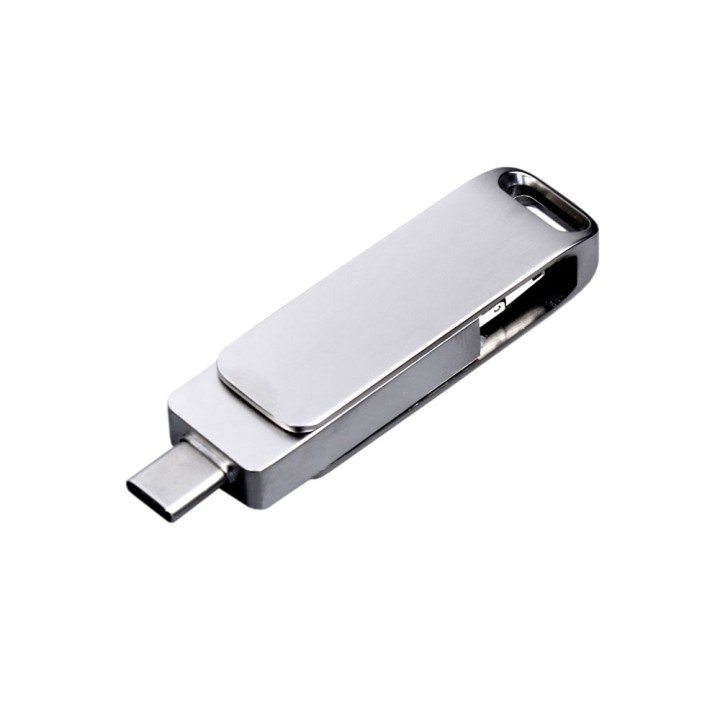 USB 3.0-флешка на 32 Гб 3-в-1 с разъемами Micro USB и USB-C