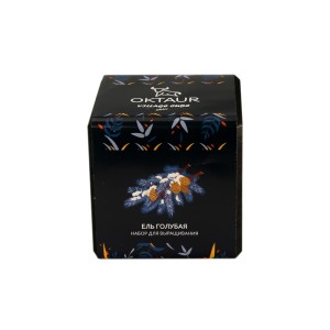 Набор для выращивания «Small village cube «Ель Голубая»