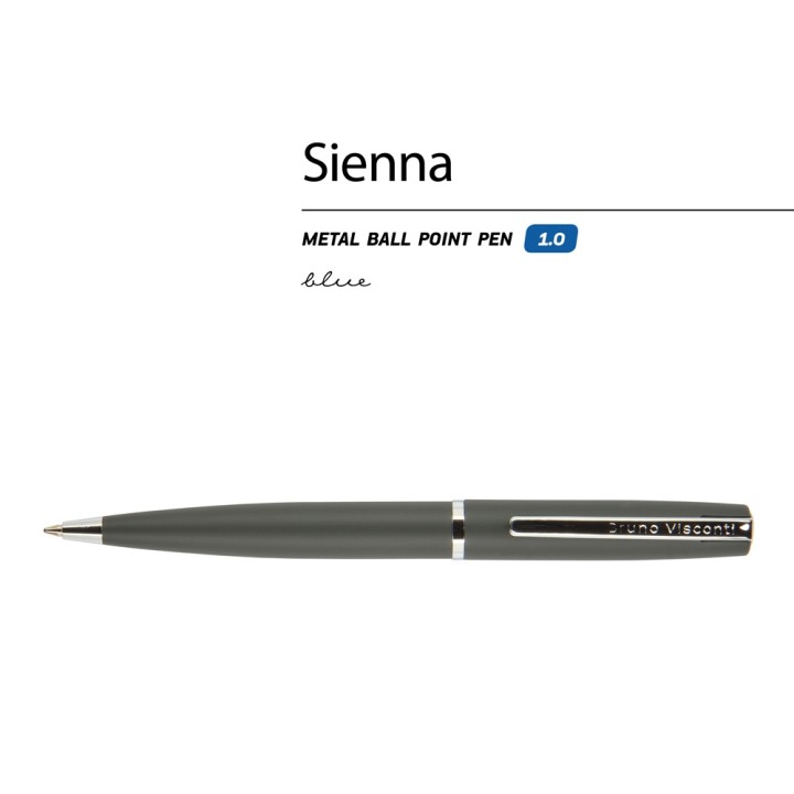 Ручка металлическая шариковая «Sienna»