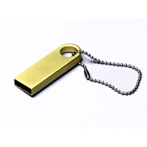 USB 2.0-флешка на 512 Мбайт с мини чипом и круглым отверстием