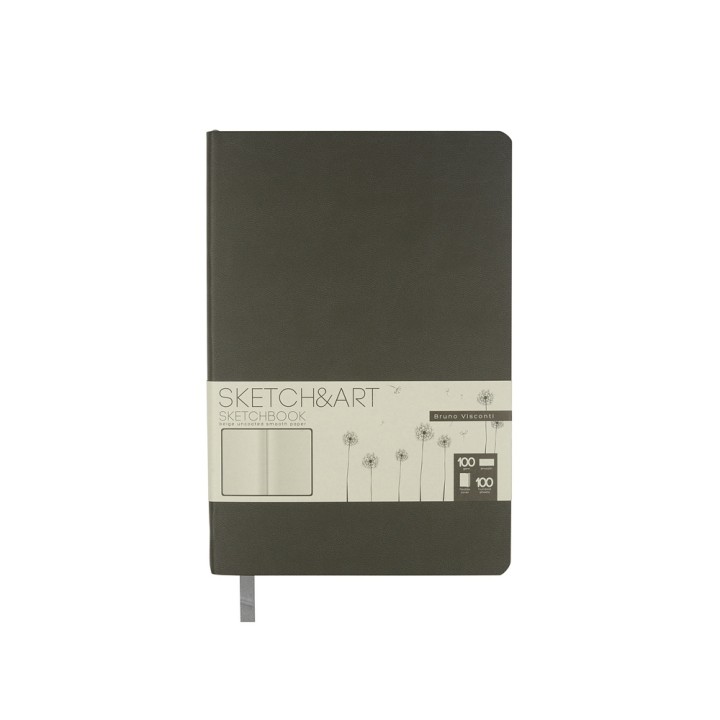 Скетчбук А5 «Sketch & Art» 100 г/м2, soft-touch