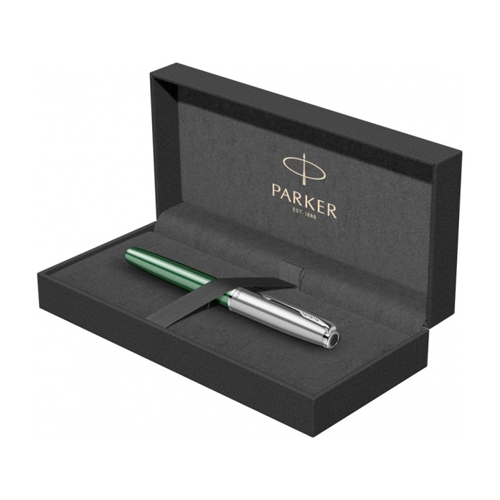 Ручка перьевая Parker «Sonnet Essentials Green SB Steel CT»
