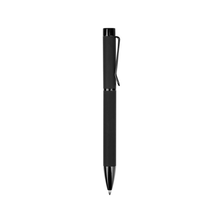 Металлическая шариковая ручка «Black Lama» soft-touch