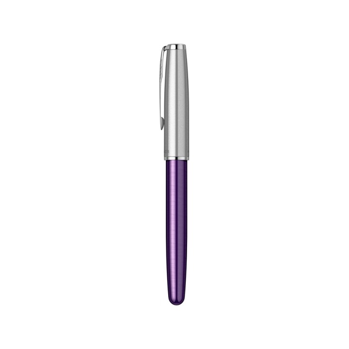 Ручка перьевая Parker «Sonnet Essentials Violet SB Steel CT»