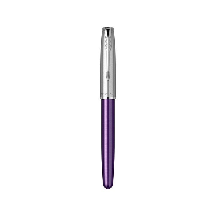 Ручка перьевая Parker «Sonnet Essentials Violet SB Steel CT»