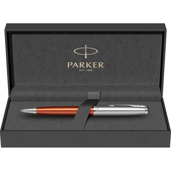Ручка шариковая Parker «Sonnet Essentials Orange SB Steel CT»