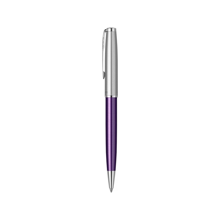 Ручка шариковая Parker «Sonnet Essentials Violet SB Steel CT»