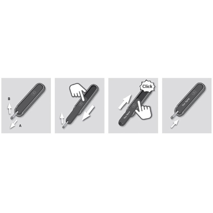 Передняя накладка VICTORINOX для персонализации