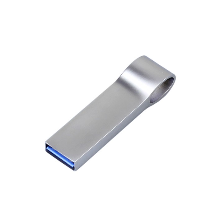 USB 2.0-флешка на 16 Гб с мини чипом и боковым отверстием для цепочки