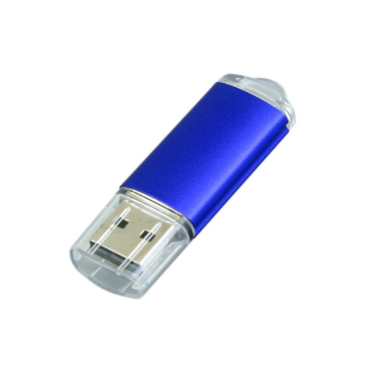 USB 2.0- флешка на 32 Гб с прозрачным колпачком