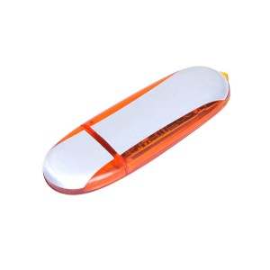 USB 3.0- флешка промо на 64 Гб овальной формы
