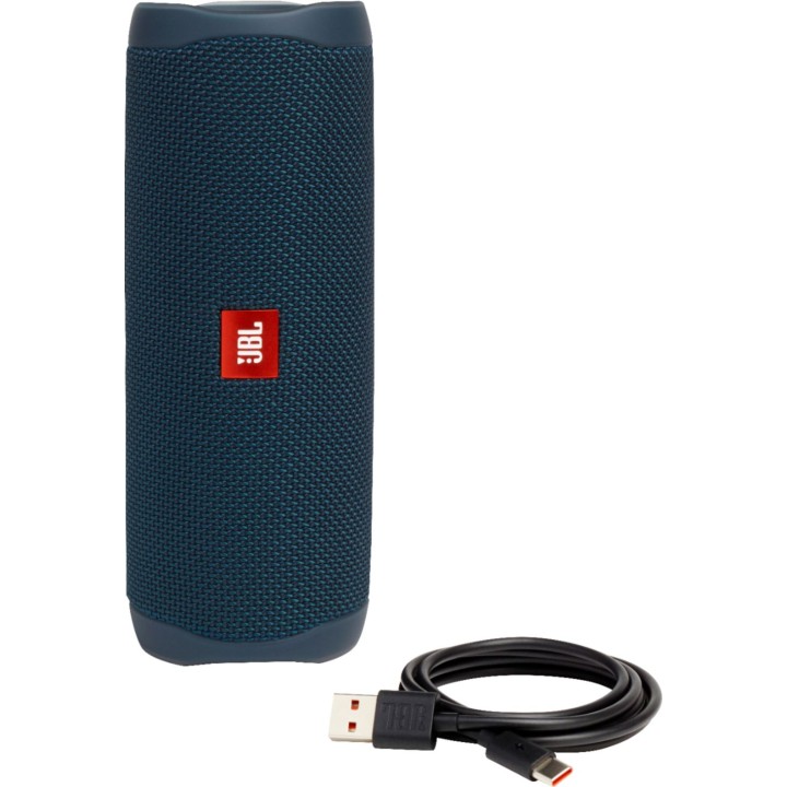 Беспроводная колонка JBL Flip 5, синяя